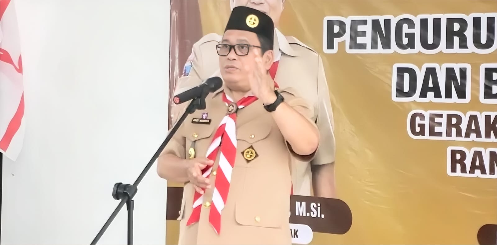 Wakil Bupati Lebak Lantik Mabiran dan Pengurus Kwarran Kalanganyar Masa Bakti 2026–2029
